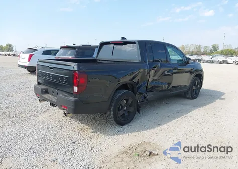 2025 Honda Ridgeline Black Edition from USA, damaged, VIN 5FPYK3F89SB002546